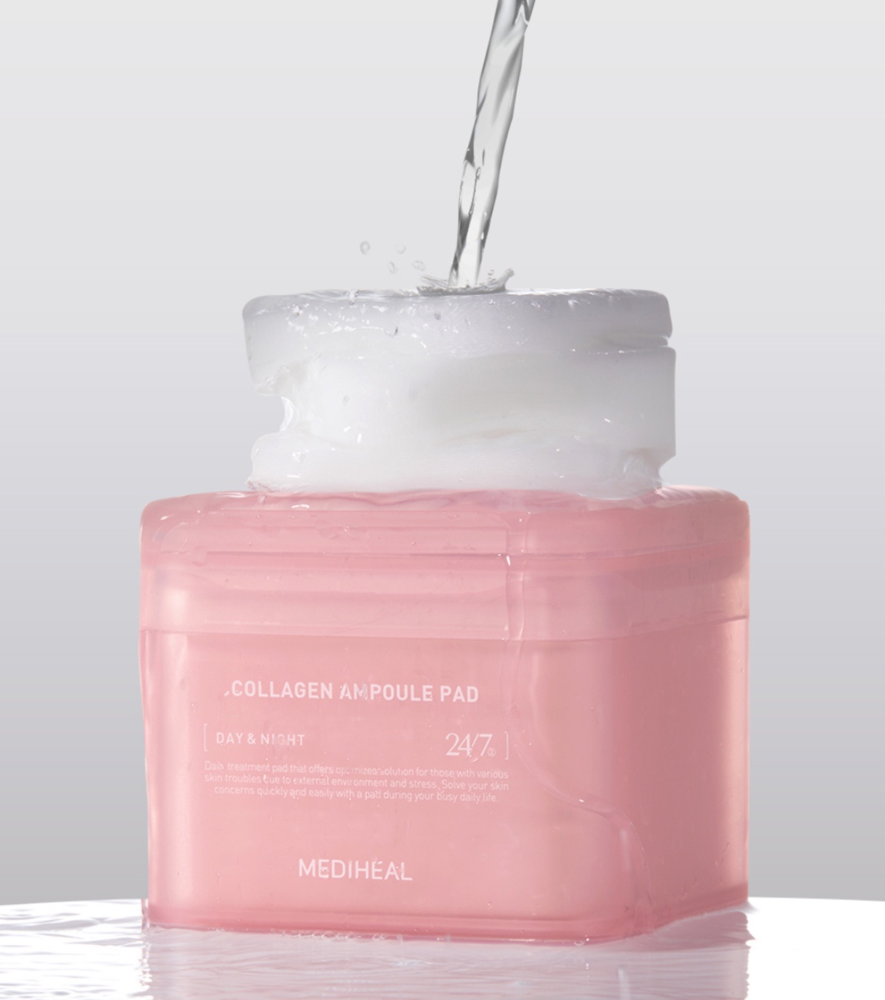 Mediheal - Tônico facial com formato de colágeno pads