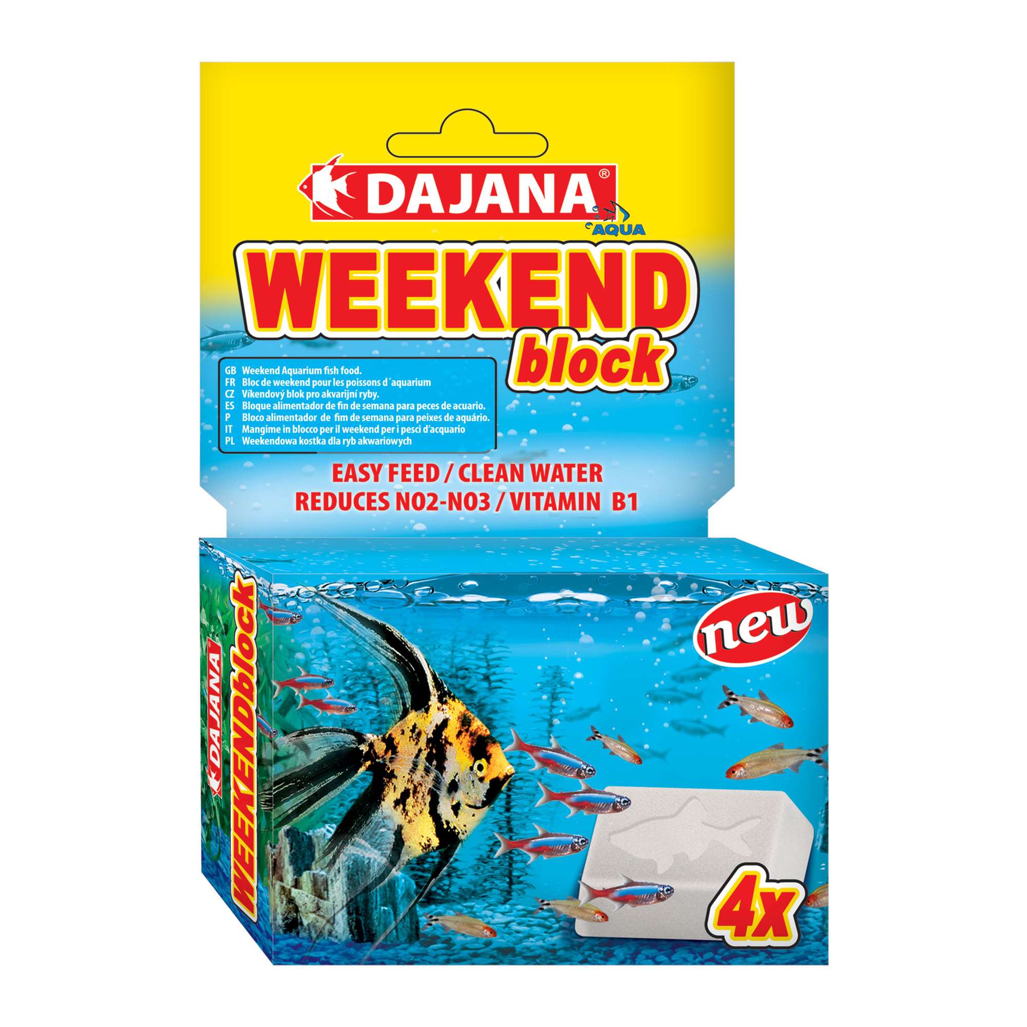 Bloco de fim de semana DAJANA em 4 blocos. DUAS UNIDADES DE 4 BLOCOS.