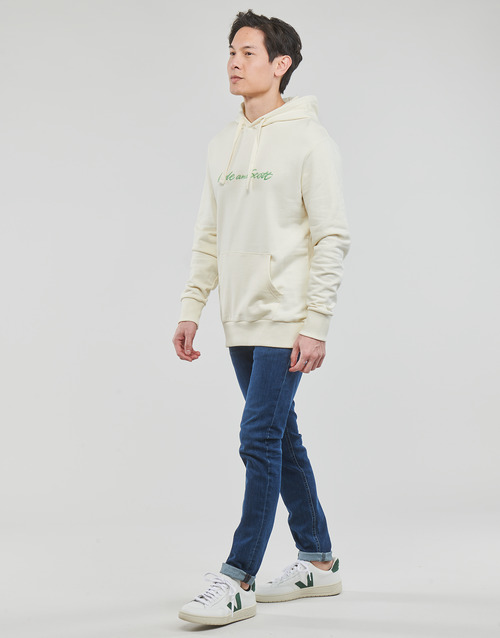 Lyle & Scott - EMBROIDERED LOGO HOODIE - Blanc