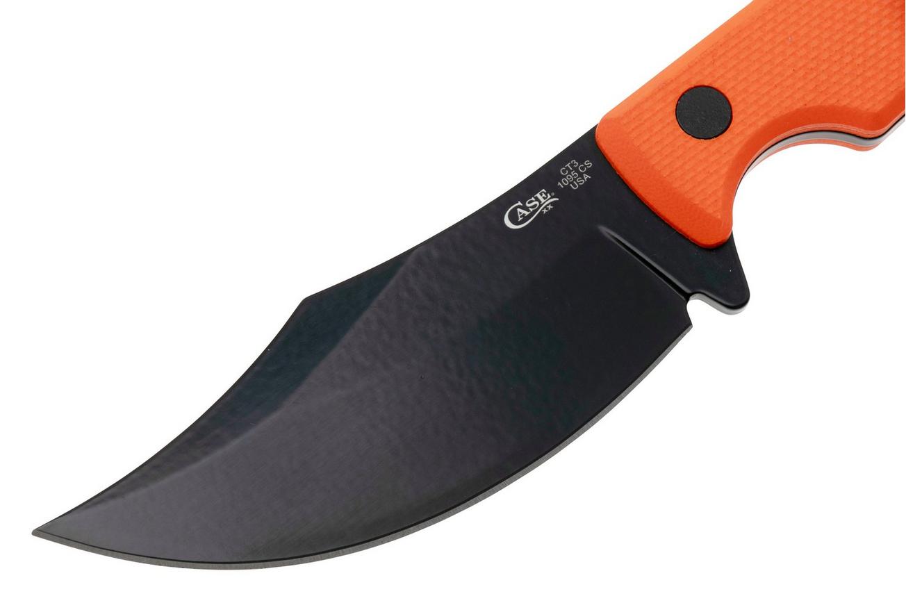 Case Hunter CT3, 76937 Black 1095 CS, Orange G-10, jachtmes