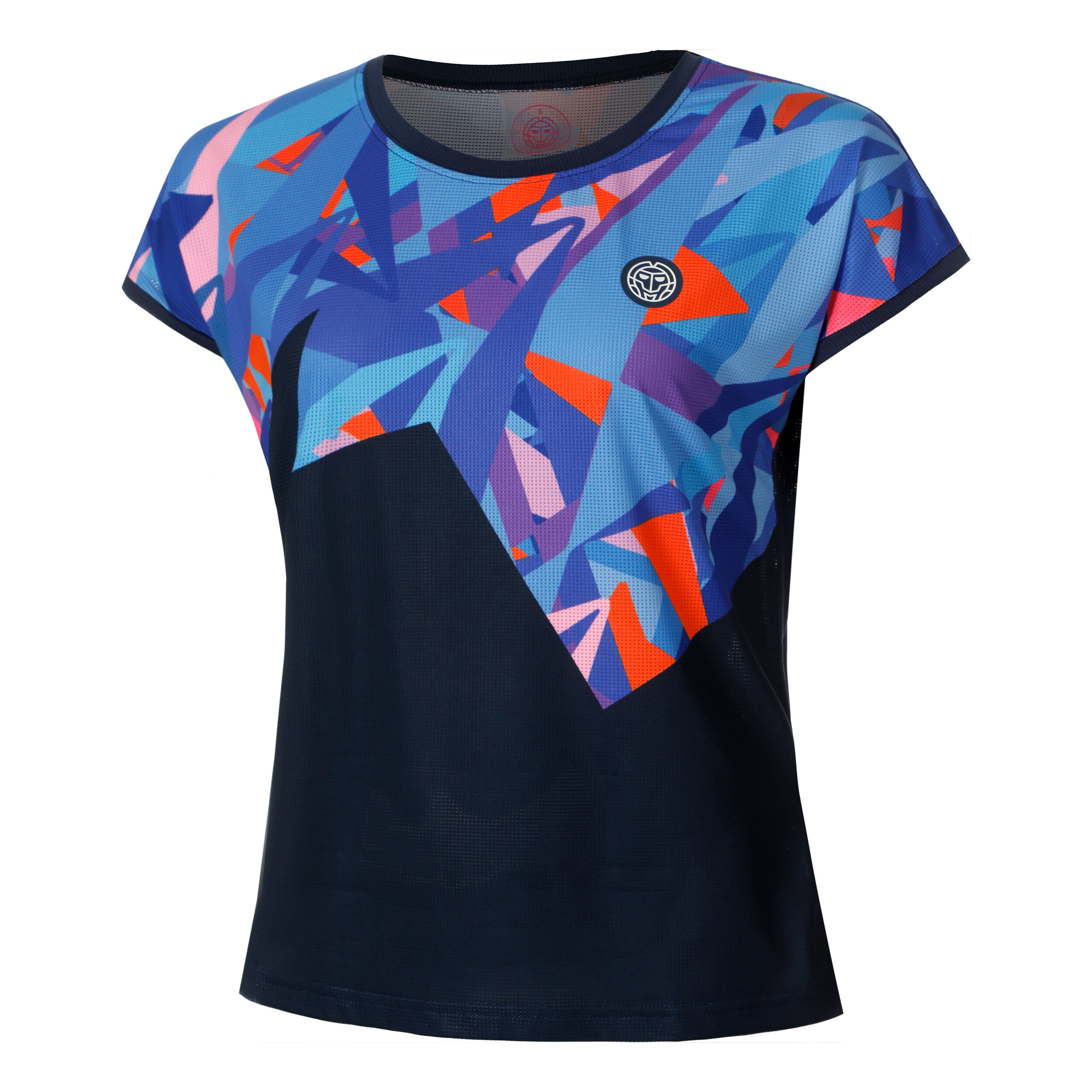 BIDI BADU Spike T-shirt Femmes - Bleu Foncé , Multicouleur