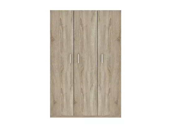 Armoire de rangement, collection TOM, 3 portes chêne sonoma