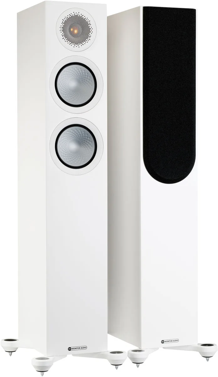 Monitor Audio Silver 200 7G Blanc satin (la paire) Enceintes colonne