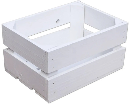 Frieda witte fruitkist 30x22x16 cm