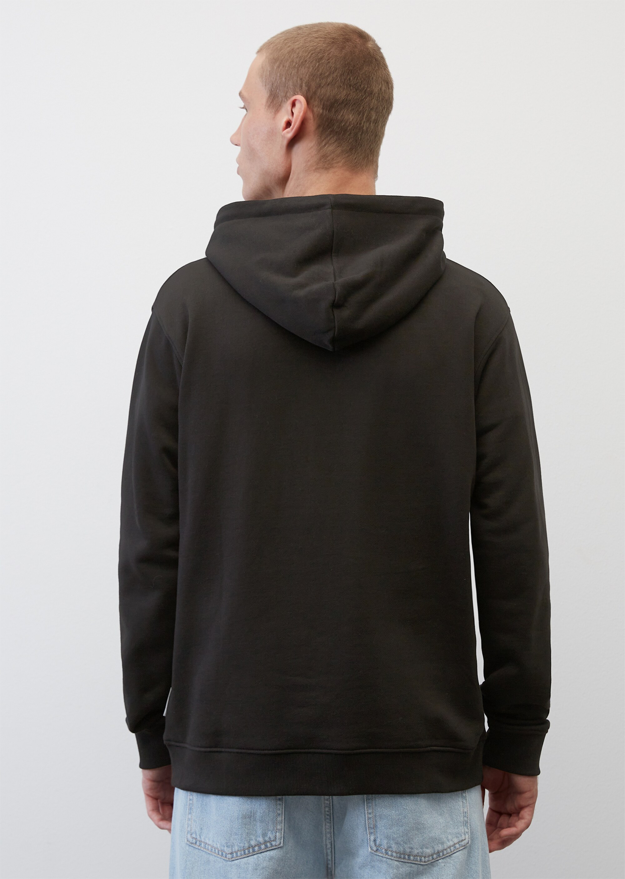 Kapuzen-Sweatshirt relaxed aus reiner Bio-Baumwolle