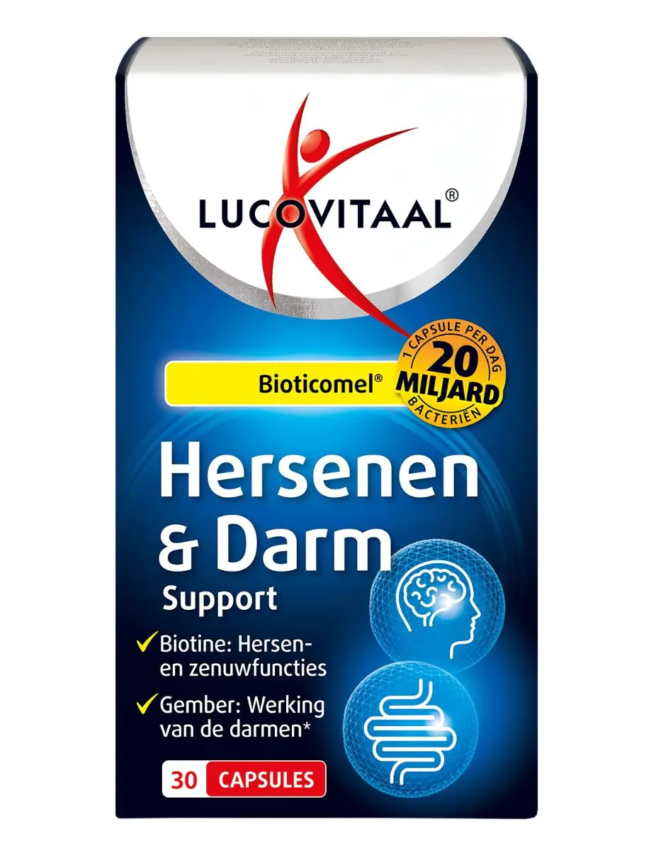 Hersenen & Darm support Bioticomel 30 capsules