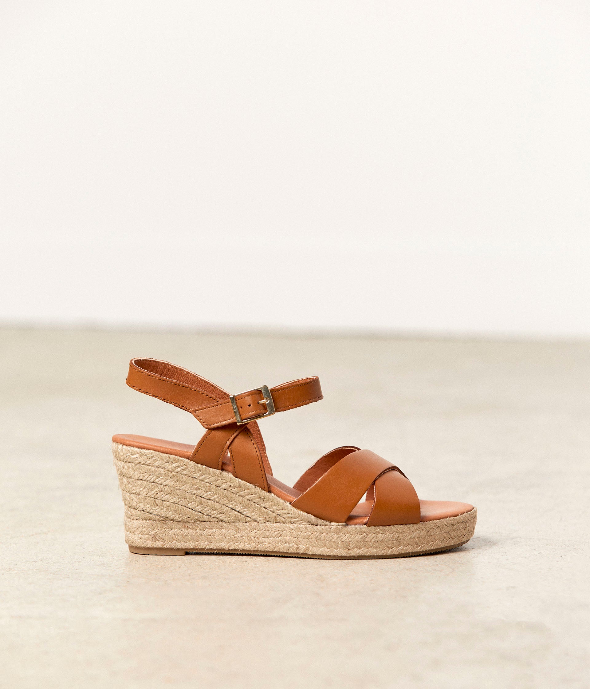 Espadrilles camel Triana