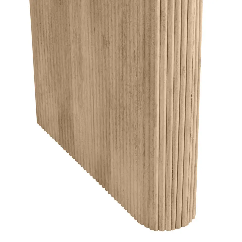 Lewis & Loft Eettafel Lynn - Ovaal - Mangohout - 200x90 cm - Naturel