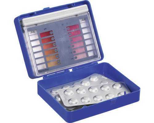 pH/zuurstoftestkit + tabletten, 20 stuks