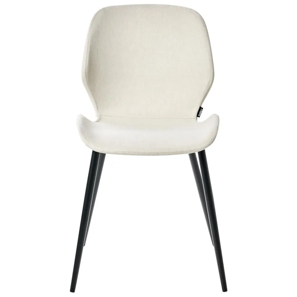 HOLLAND - Vergaderstoel set van 2 - Lichtbeige - Polyester