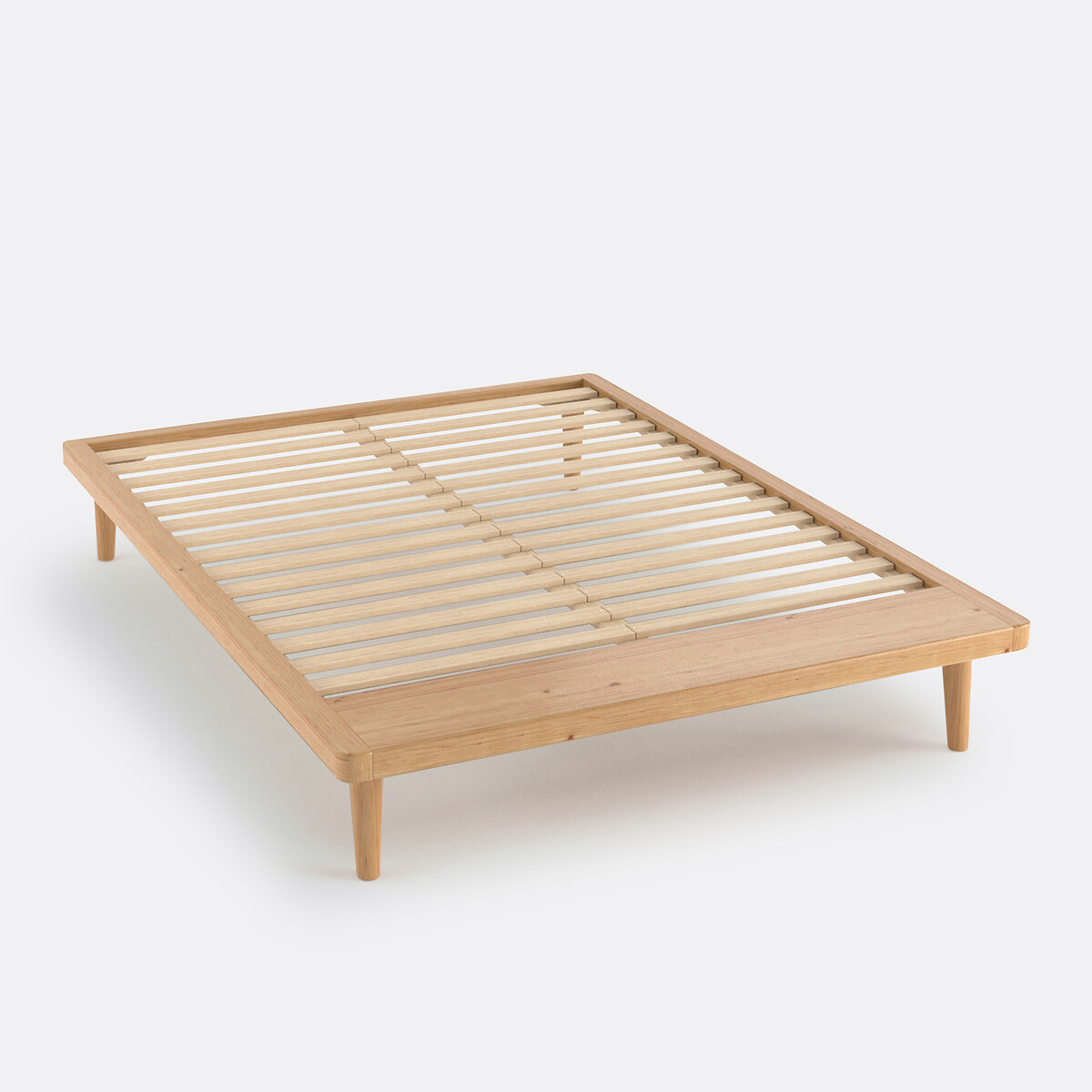 LA REDOUTE INTERIEURS<br>Cama plataforma em pinho maciço + base de cama, Jimi