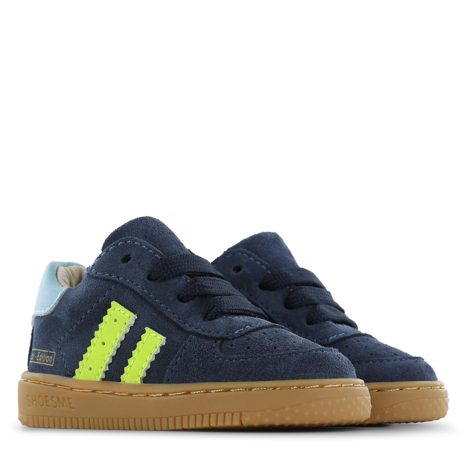 Shoesme blauw suède sneakertje Microfiber leer, Suède | Sale