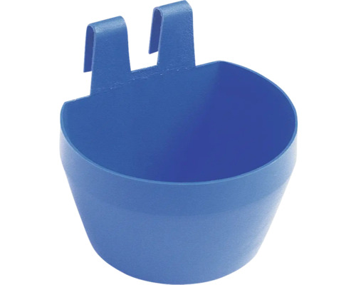 KERBL drinkbeker/voerbak, kippendrinkbak, ca. 0,3 l, kunststof, blauw