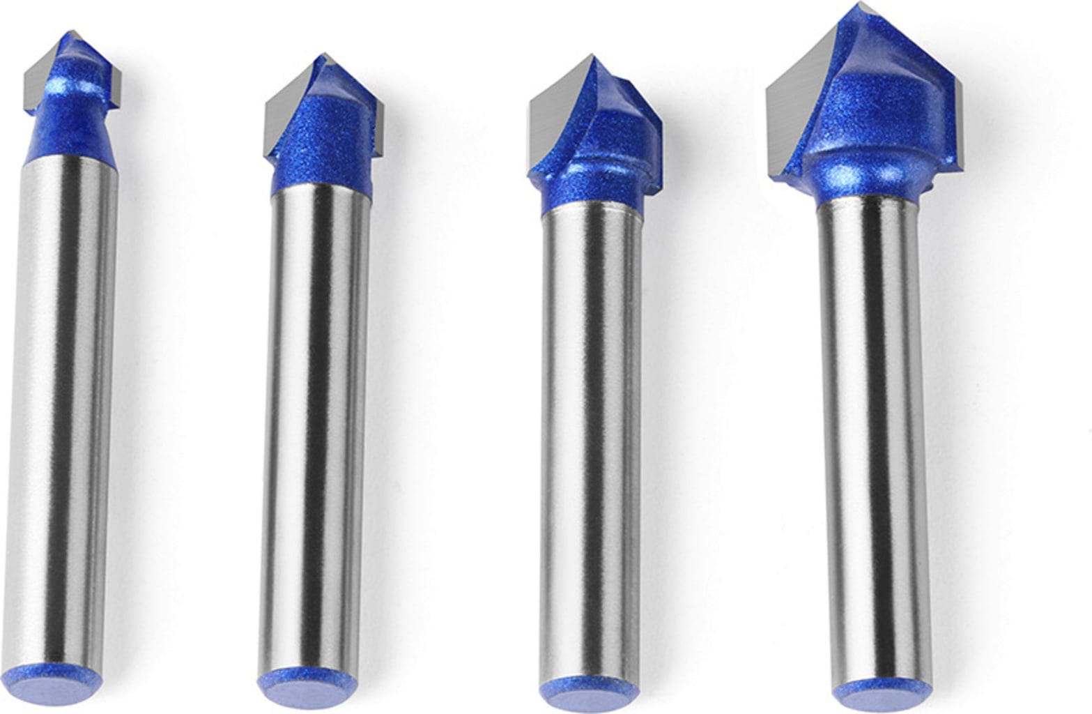 Twotrees  V-Nutfräser 90° 6 mm 4er-Set    Zubehör für Präzisionsarbeiten
