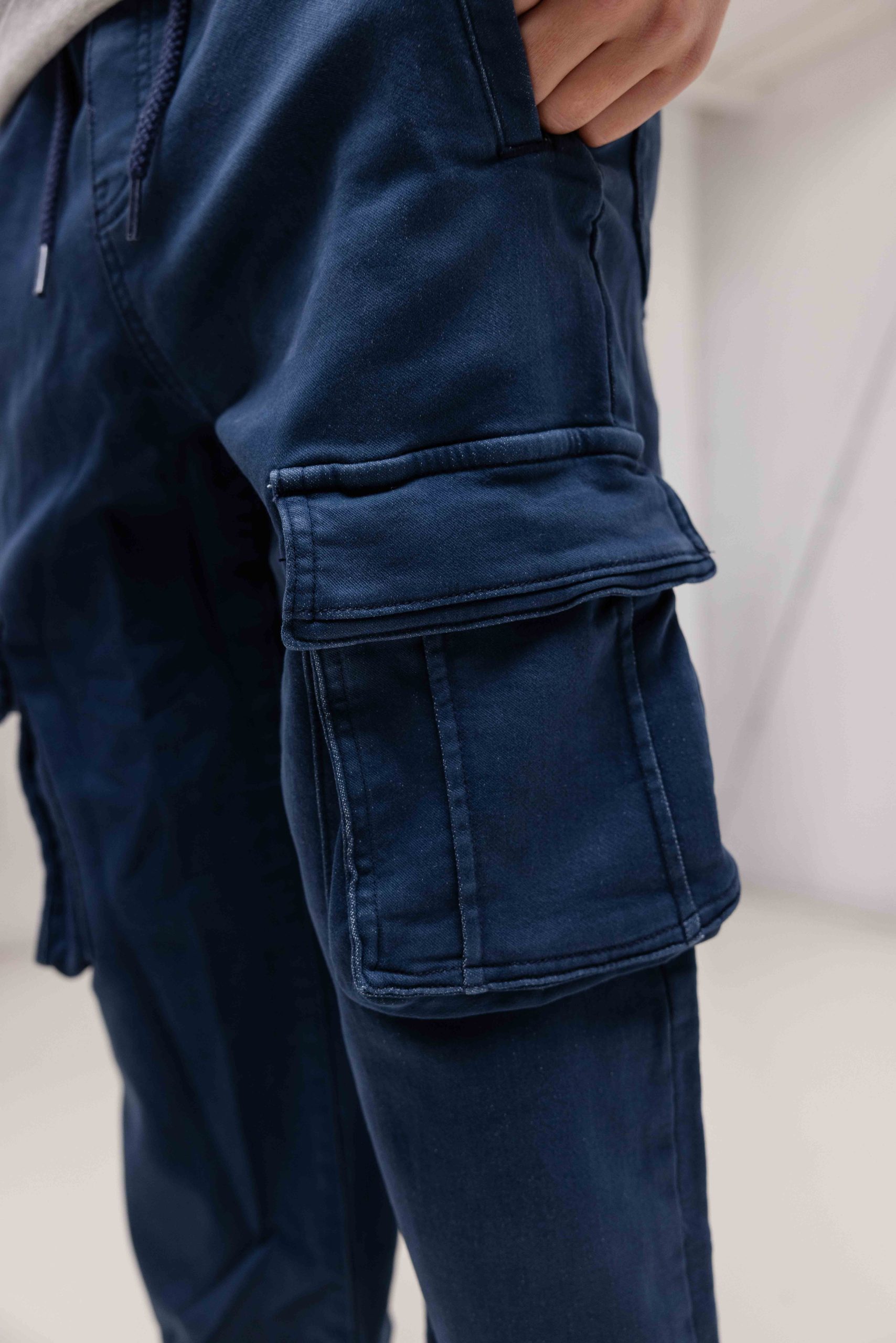 Vingino Claudio Loose Jeans Kids Donkerblauw