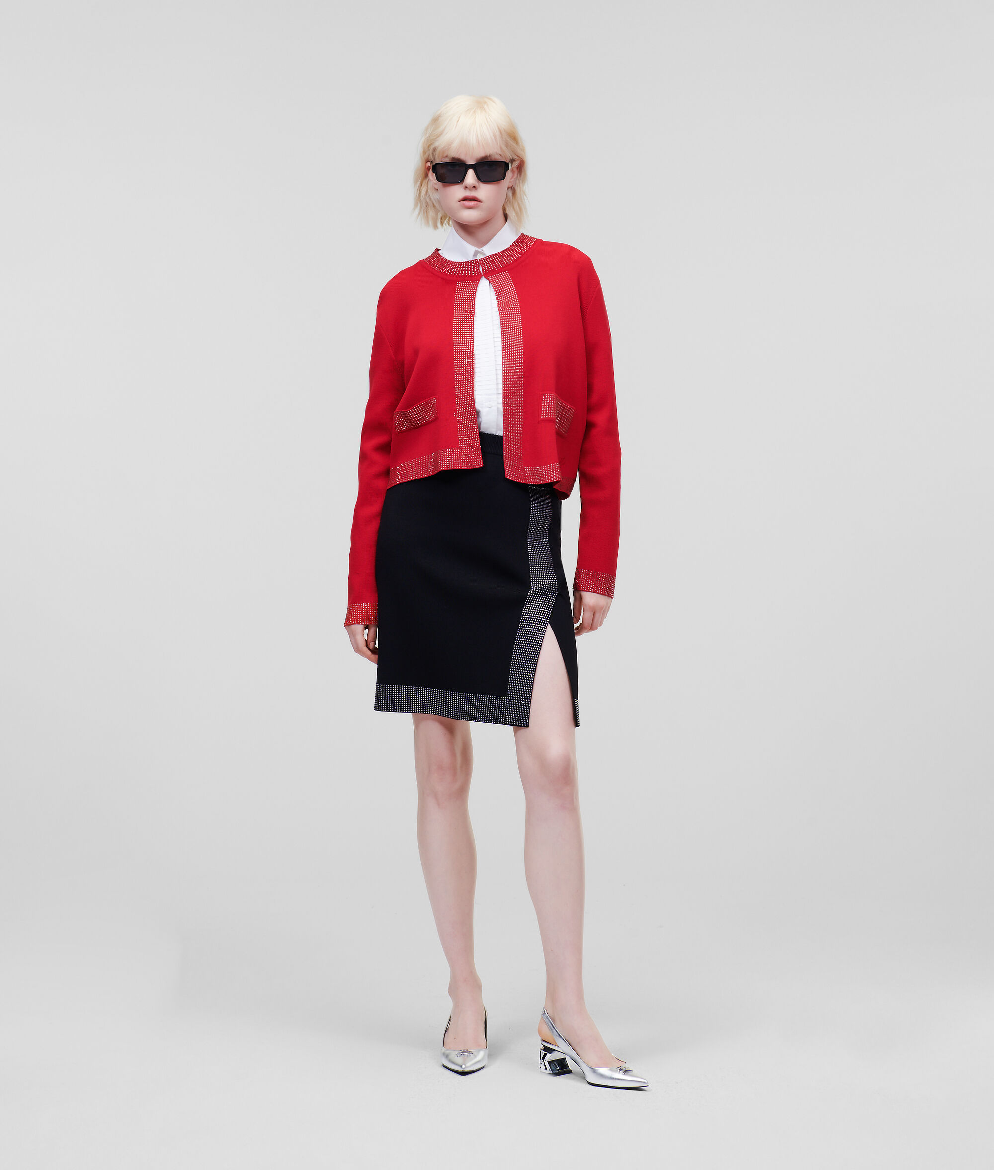 CARDIGAN ORNÉ DE STRASS