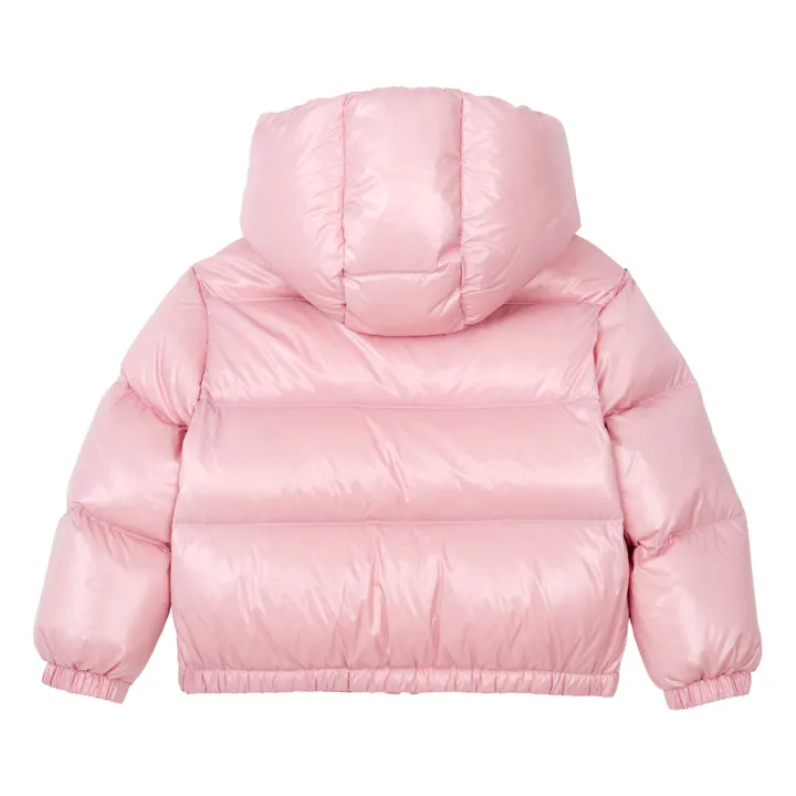 Moncler Doudoune Logo Abbaye | Rose tendre