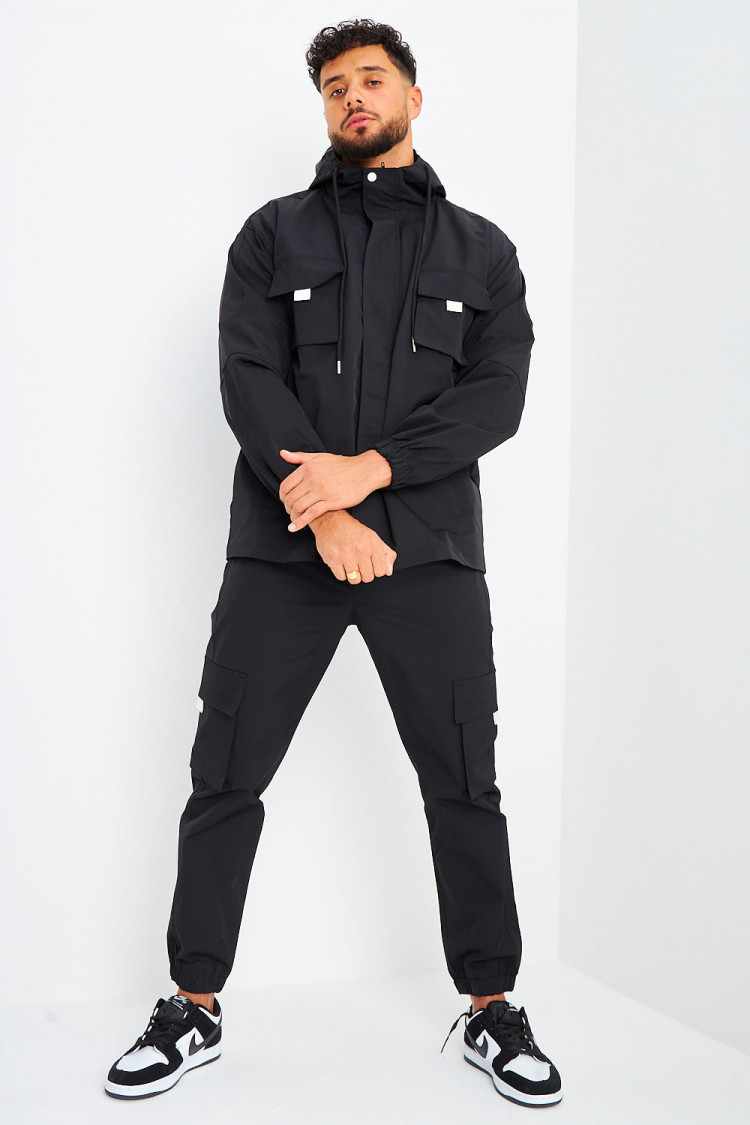 Ensemble de jogging veste + pantalon noir