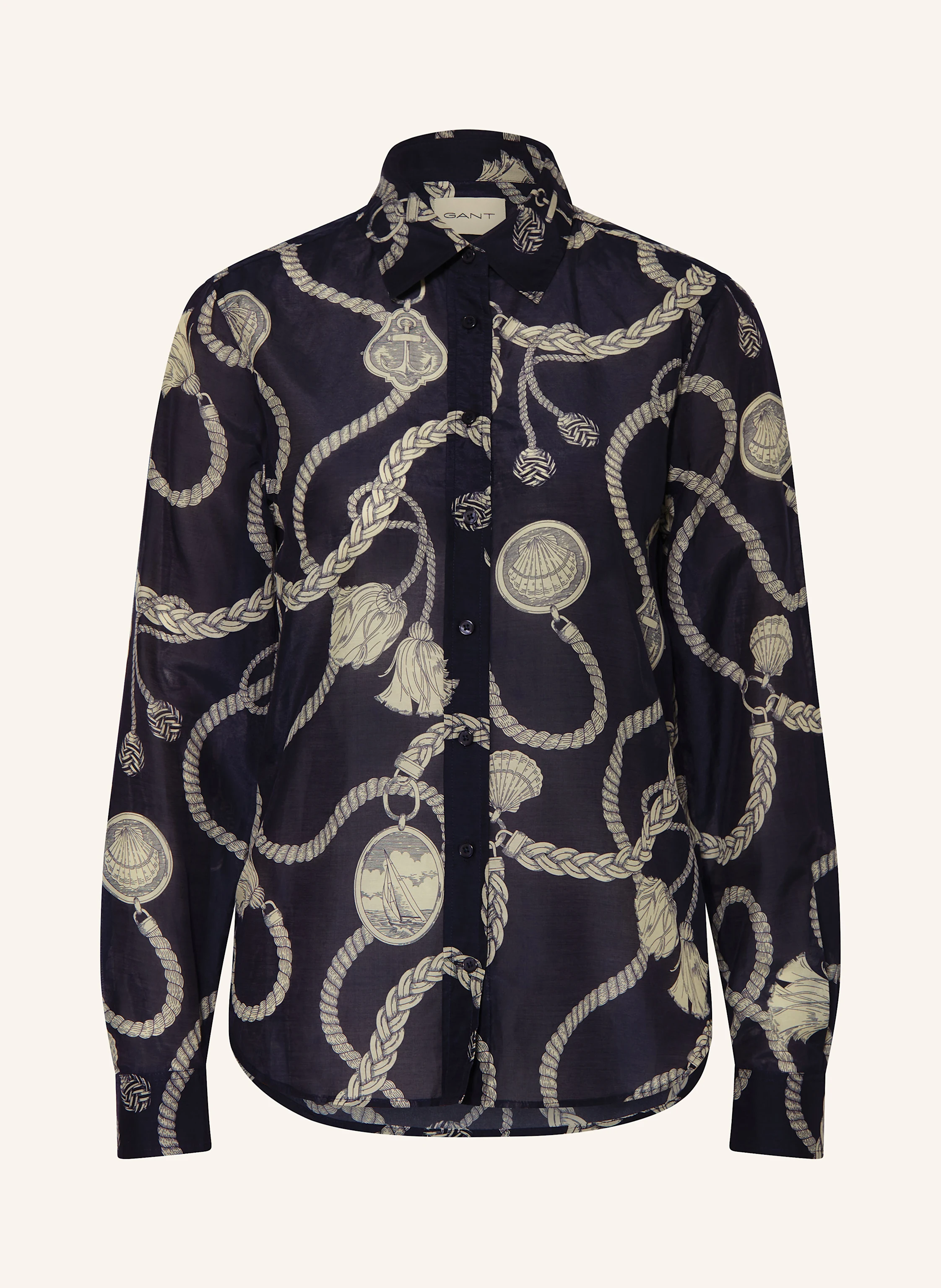 GANT Hemdbluse mit Seide