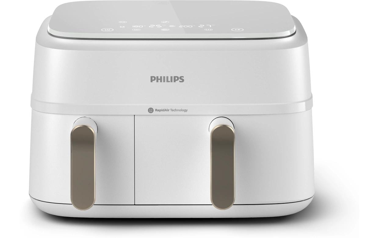 Heissluft-Fritteuse 3000 Series Dual Basket Champagner<br>Vielseitige Fritteuse