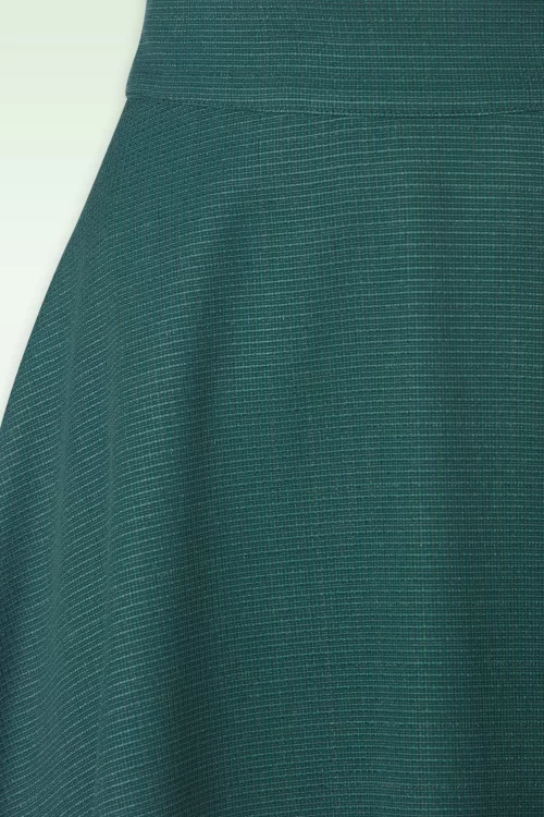 Banned Retro Hope Shimmer swing rok in groen