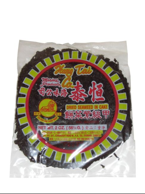 Hang Tai Gedroogd Zeewier Rond Stuk 56g