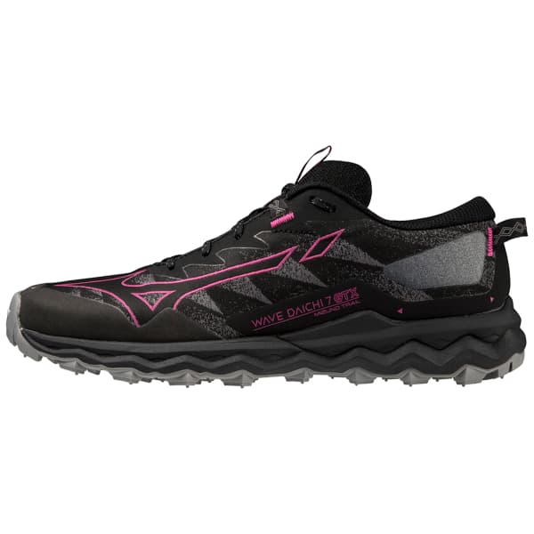 Chaussure trail MIZUNO WAVE DAICHI 7 GORE-TEX W BLACK/FUCHSIA FEDORA/QUIET SHADE