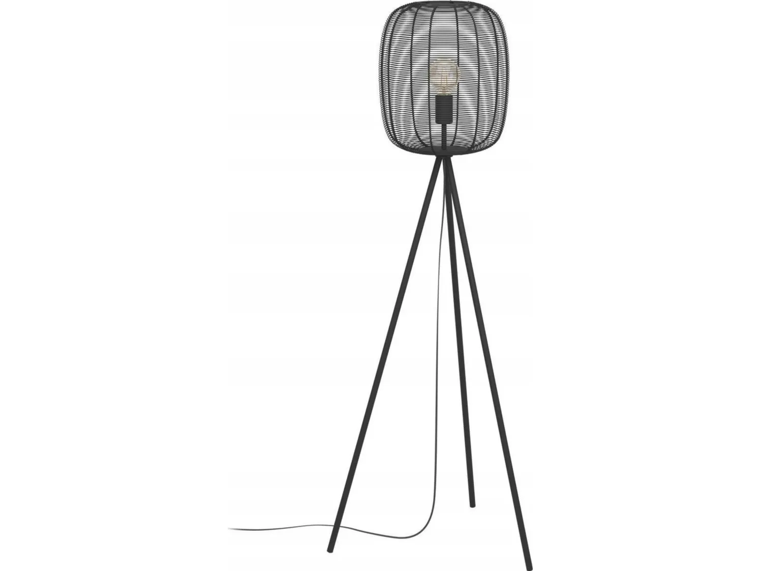 EGLO RINROE GULV E27 SORT