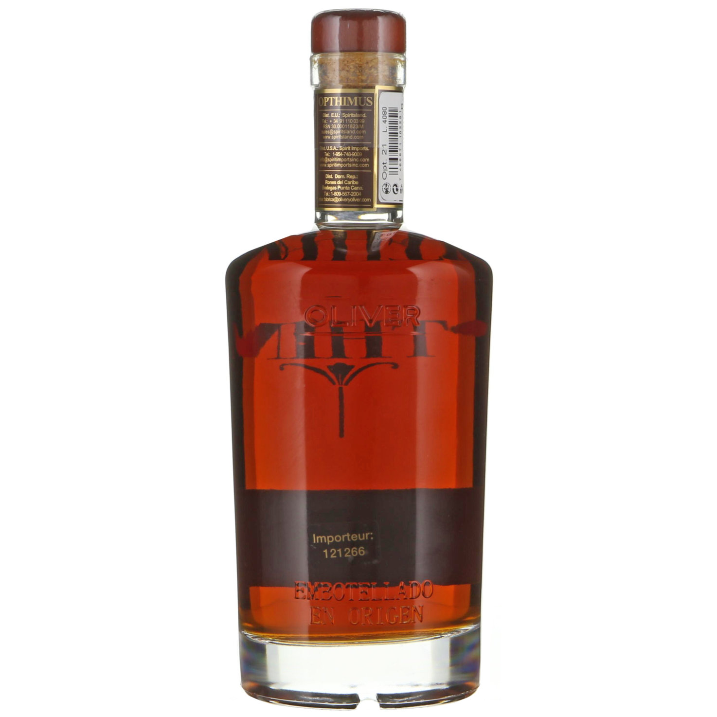 Rum Opthimus 21 Years -70cl