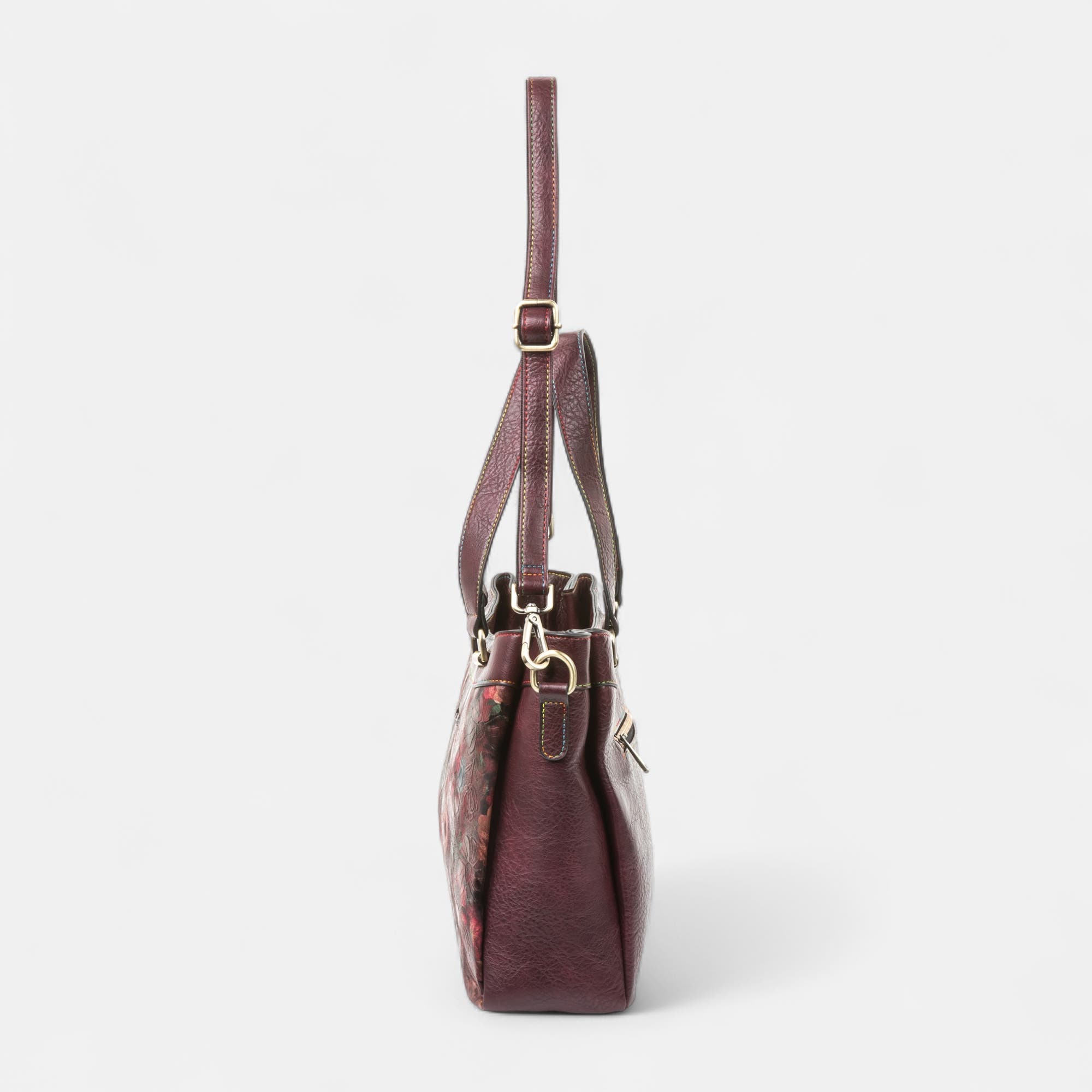 Sac à main bordeaux