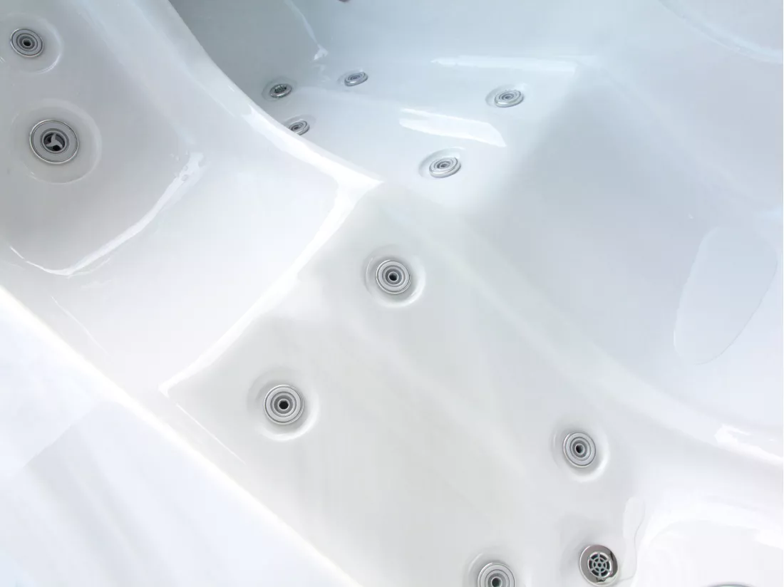SPA 2 places blanc perlé - 18 jets - L210 x P110 x H74 cm - Système BALBOA - TAHITI III