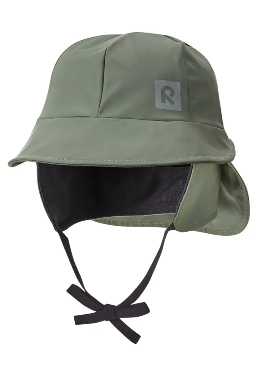 Reima Kids' Rain Hat Rainy Greyish Green
