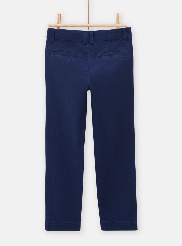 Pantalon bleu uni pour garçon