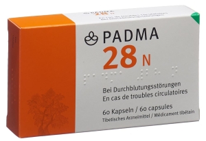 PADMA 28 N Kapseln, 60 Stück