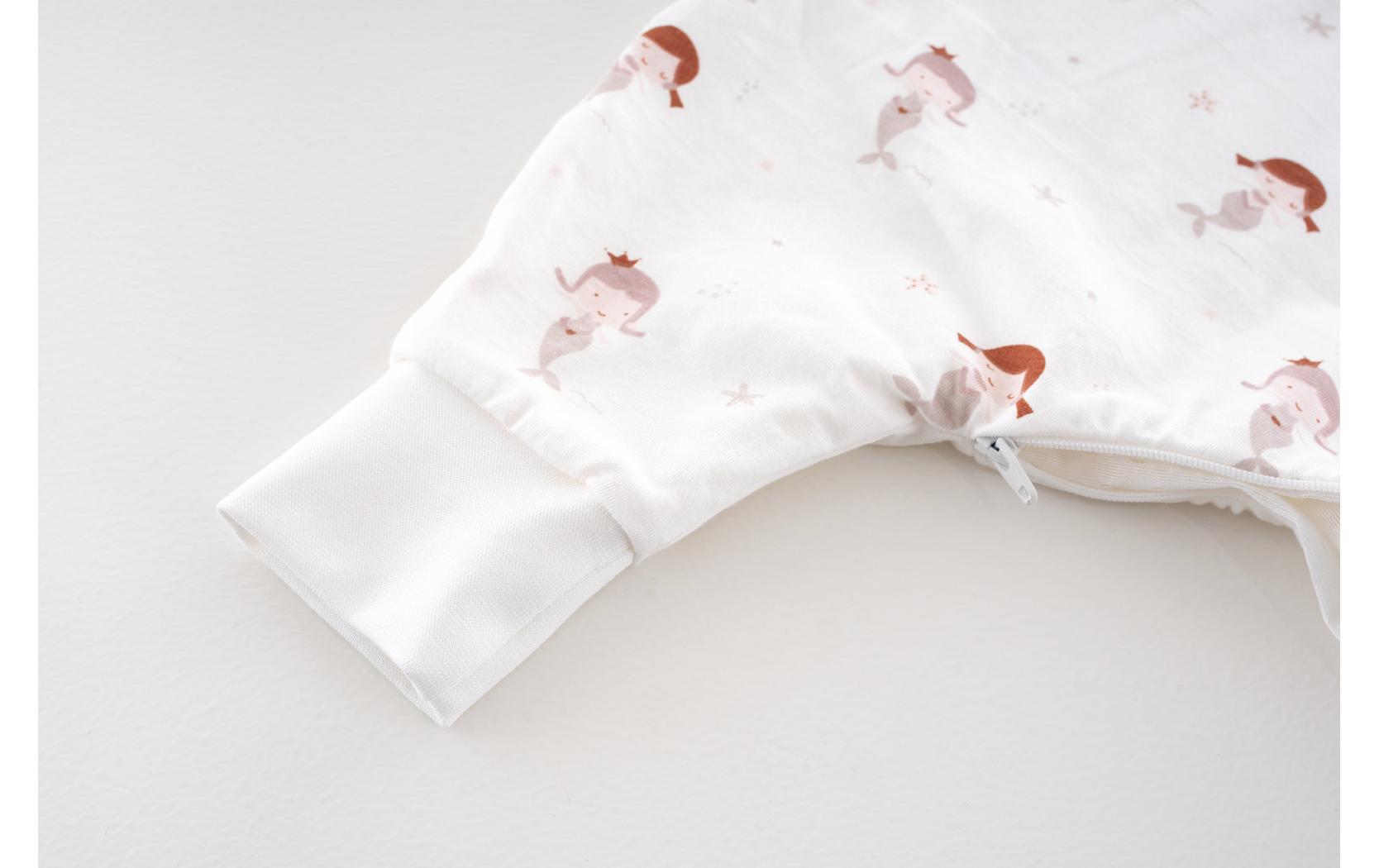 Baby-Sommerschlafsack Jumper Mermaid Grösse 104Leichter Schlafanzug mit kleinen Meerjungfrauen