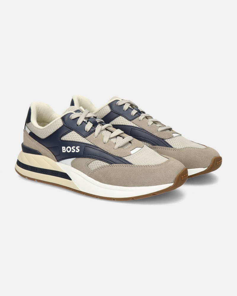 BOSS Kurt Runner Lage sneakers  - beige