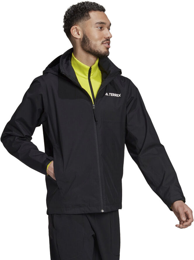 adidas Terrex Multi RAIN. RDY Primegreen Two-Layer regnjakke Sort