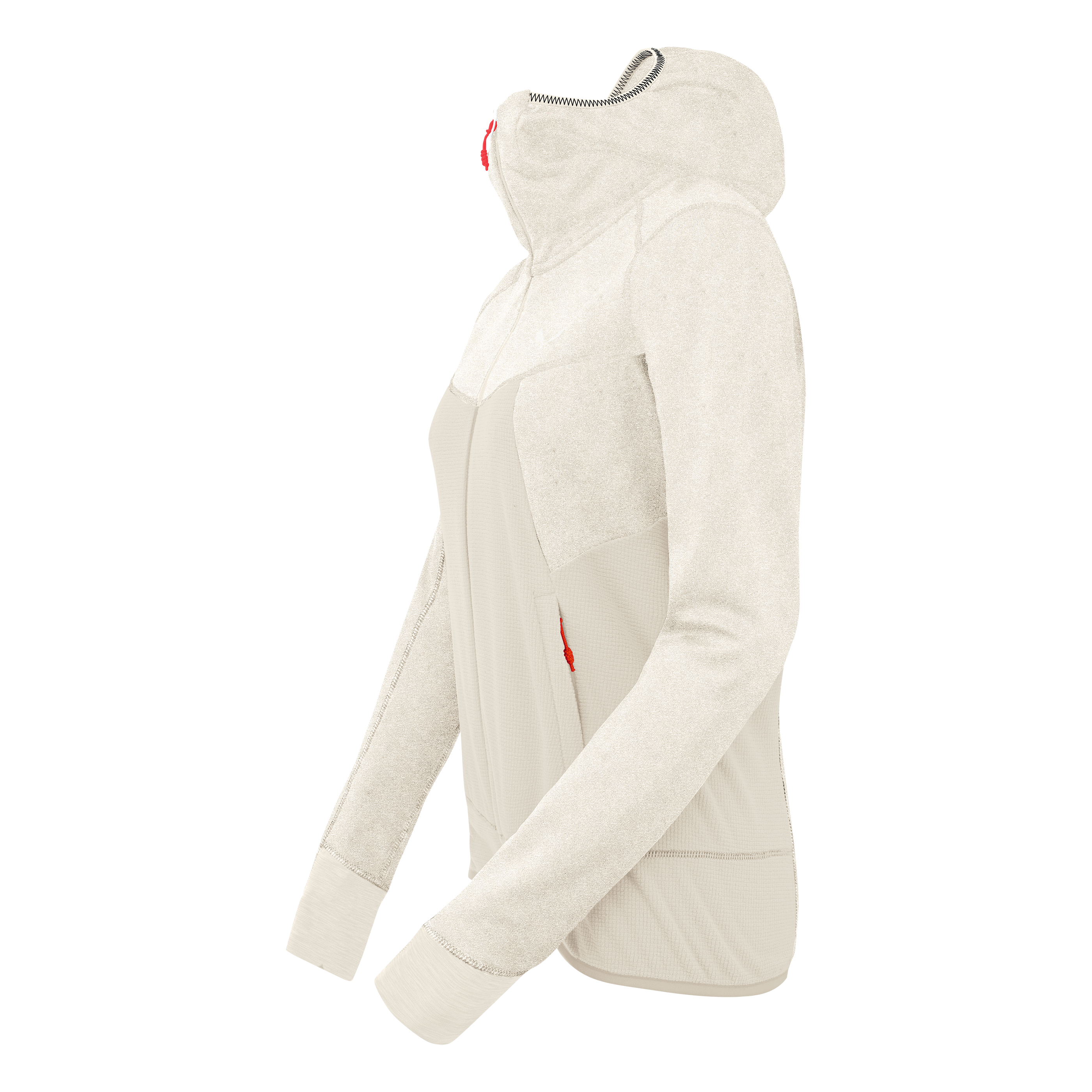 Puez Hybrid Polarlite Damen Fleecejacke Mit Kapuze
