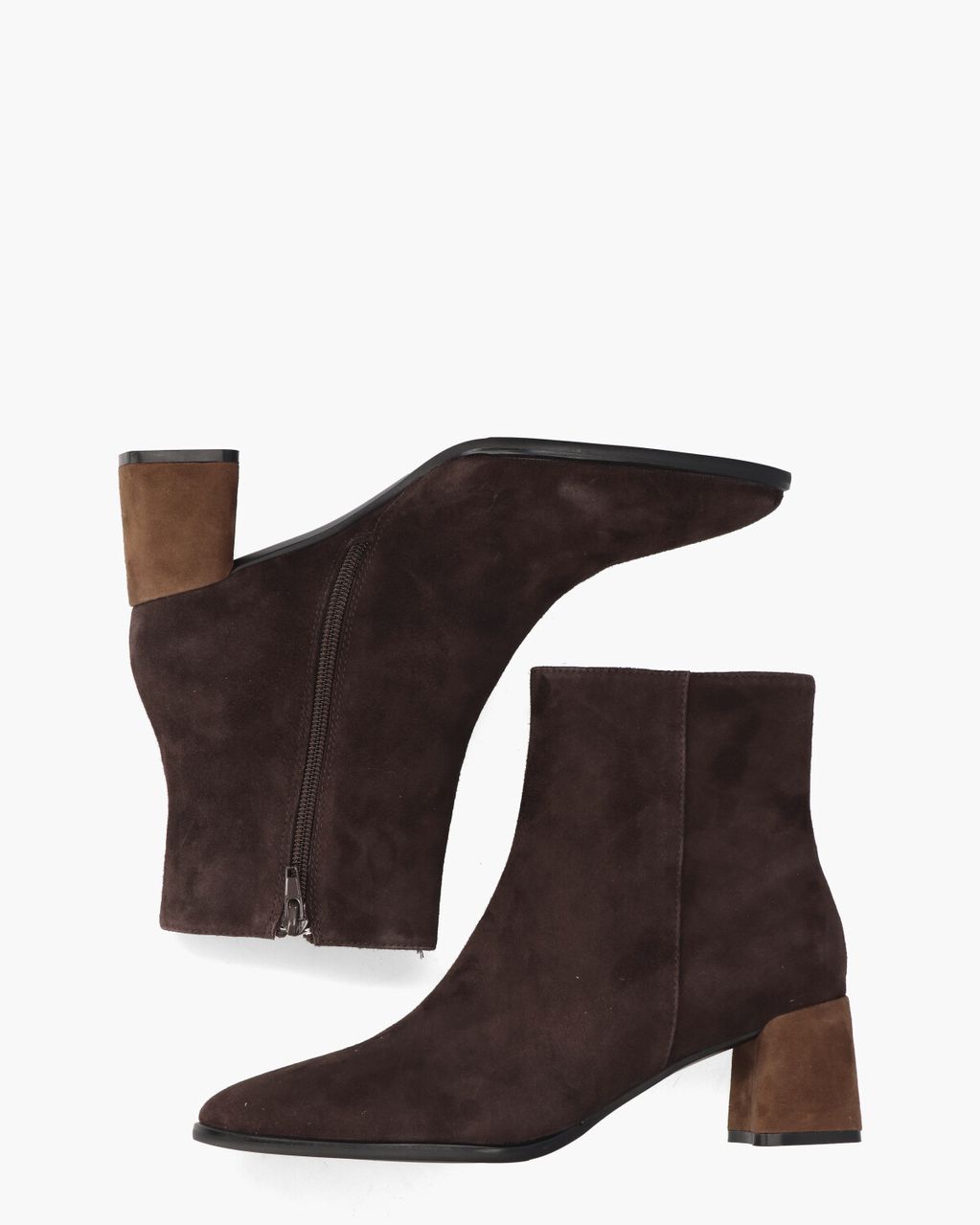 Di Lauro Vika Donkerbruin Dames Enkelboots
