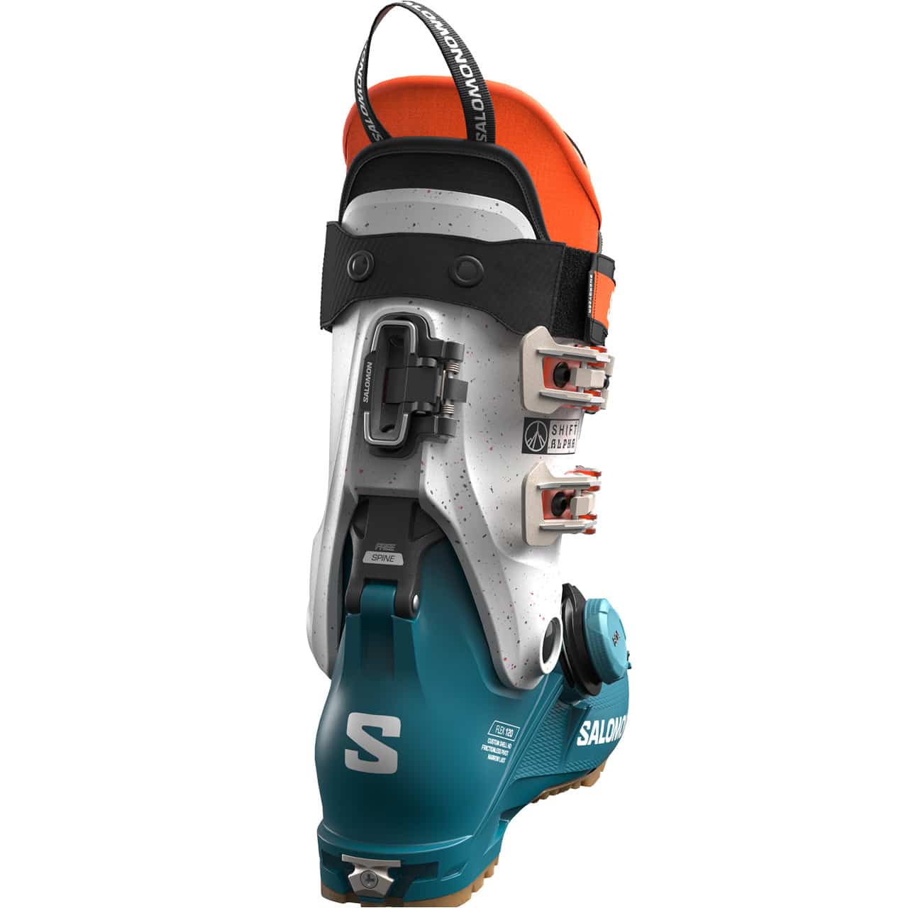 Salomon Shift Alpha BOA 120 dragonfly/silver met./orange tiger | Salomon Skischuhe Alpin | Salomon | S | MARKEN | XSPO