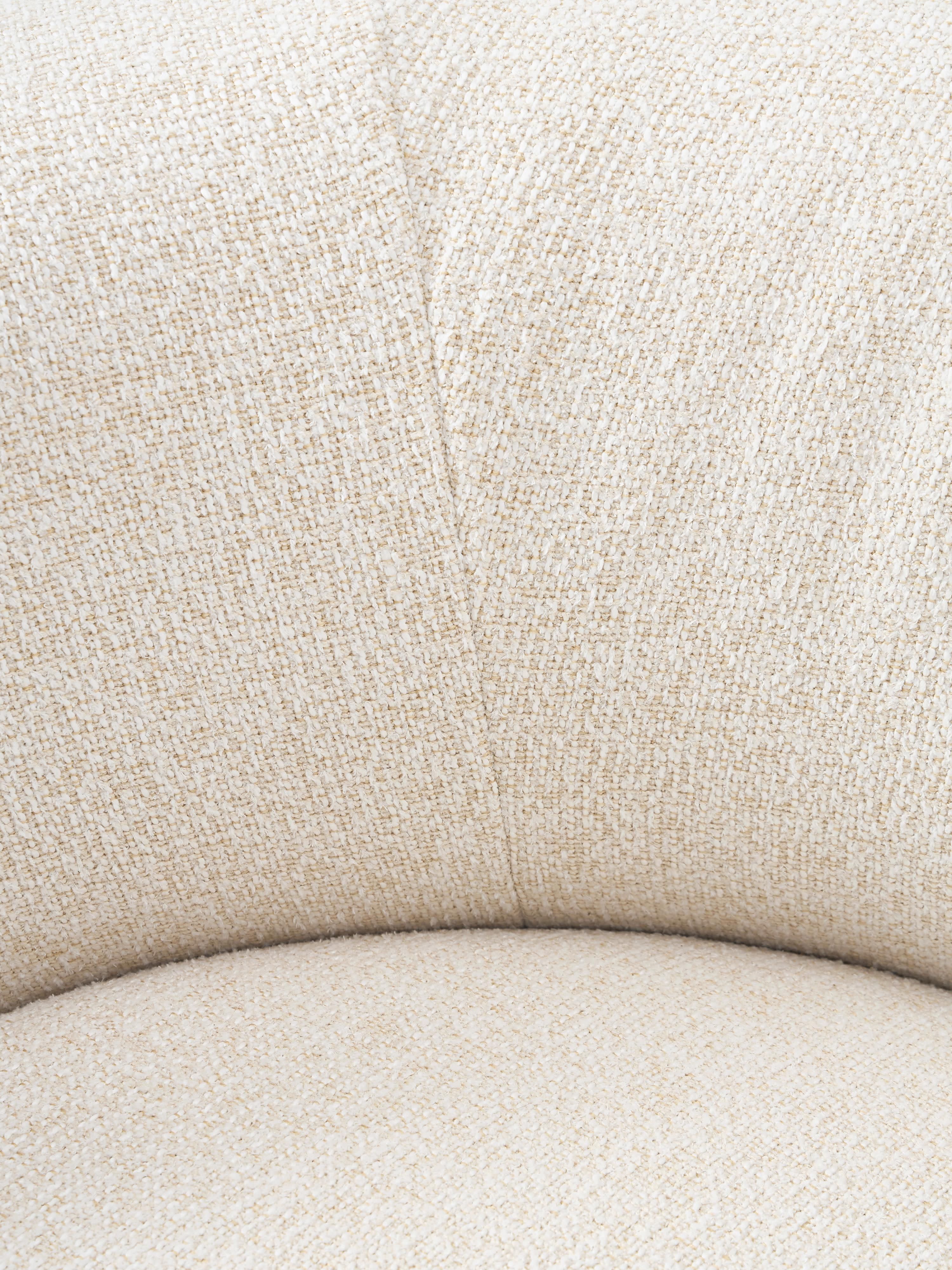 XL bouclé loungefauteuil Sofia