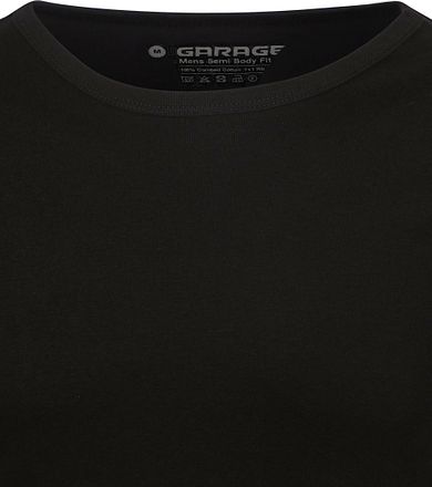 Garage Basic T-shirt Longsleeve Zwart 0303-200 kopen
