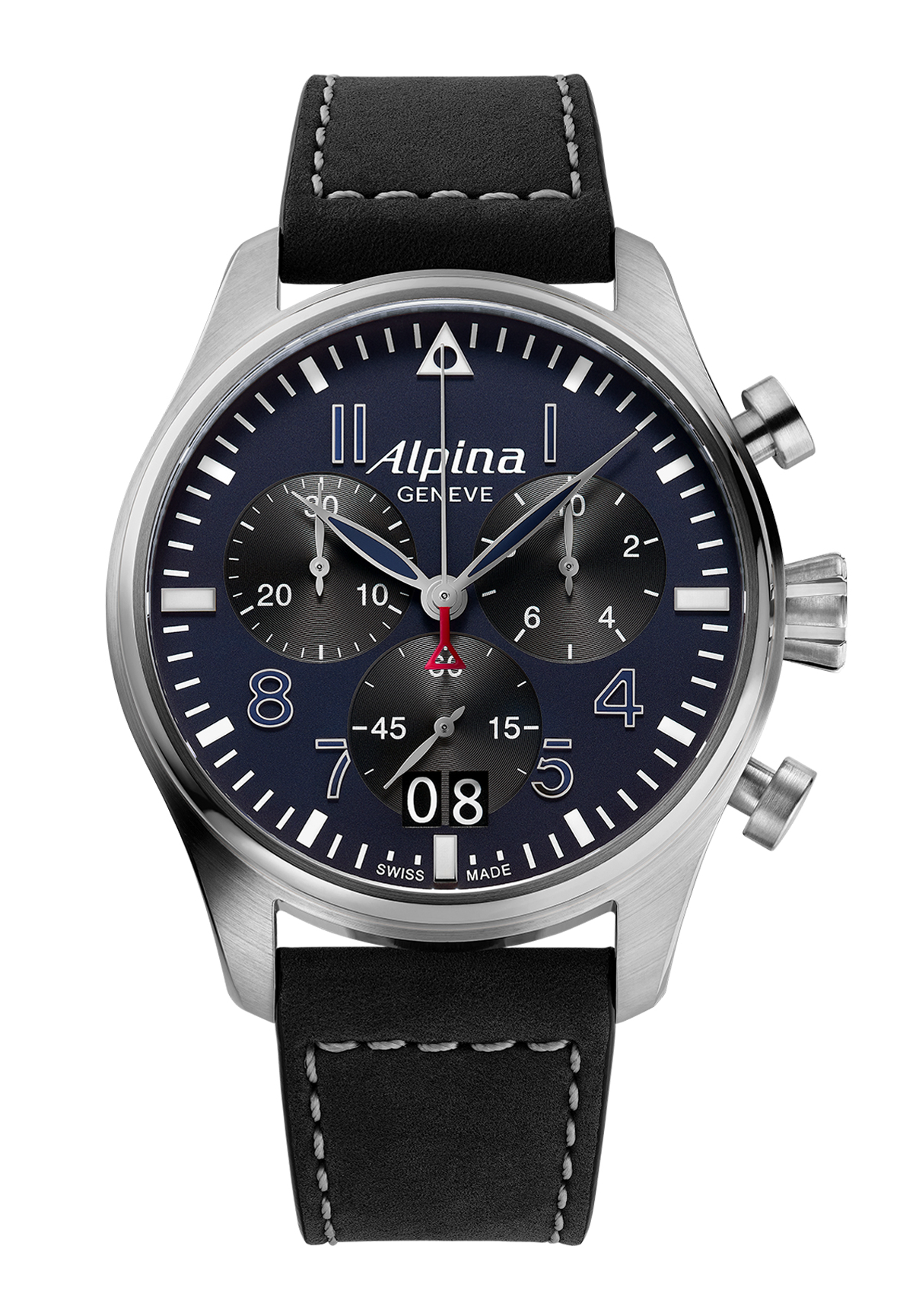 Alpina Startimer Pilot Herrenchronograph AL-372NB4S6