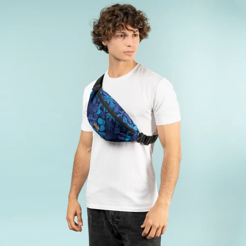 Sac Banane Medium Reykjavik bleu marine