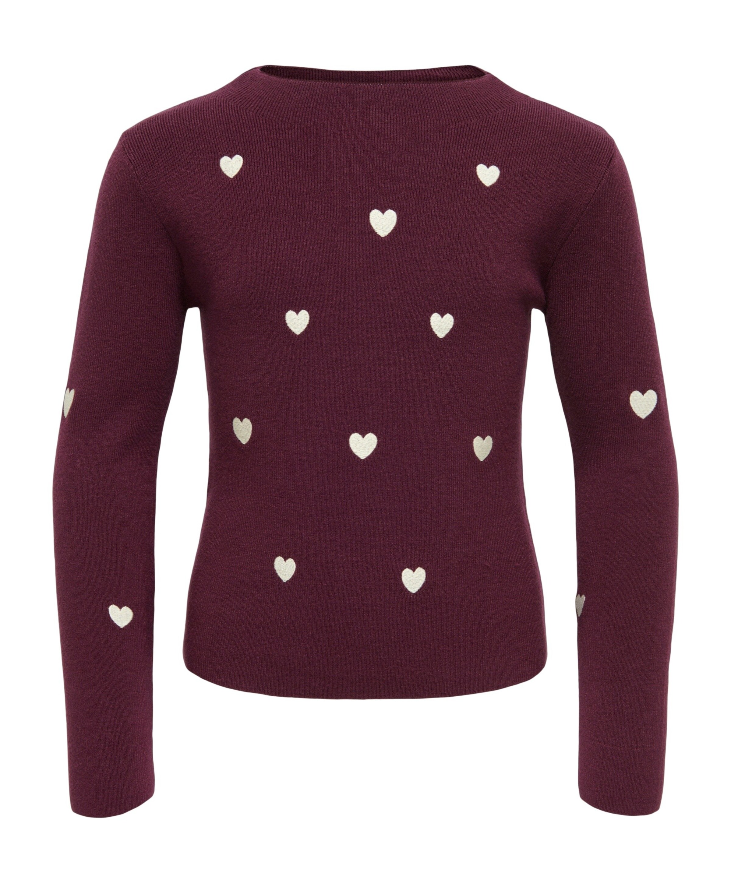 Only Meisjes trui bordeaux