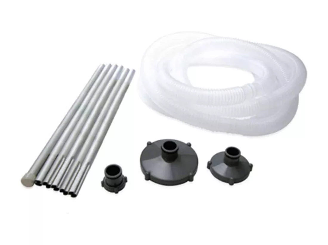 Aspirateur Piscine Nettoyage Manuel Kokido V-Trap Manche Télescopique 240 cm Tuyau 600 cm