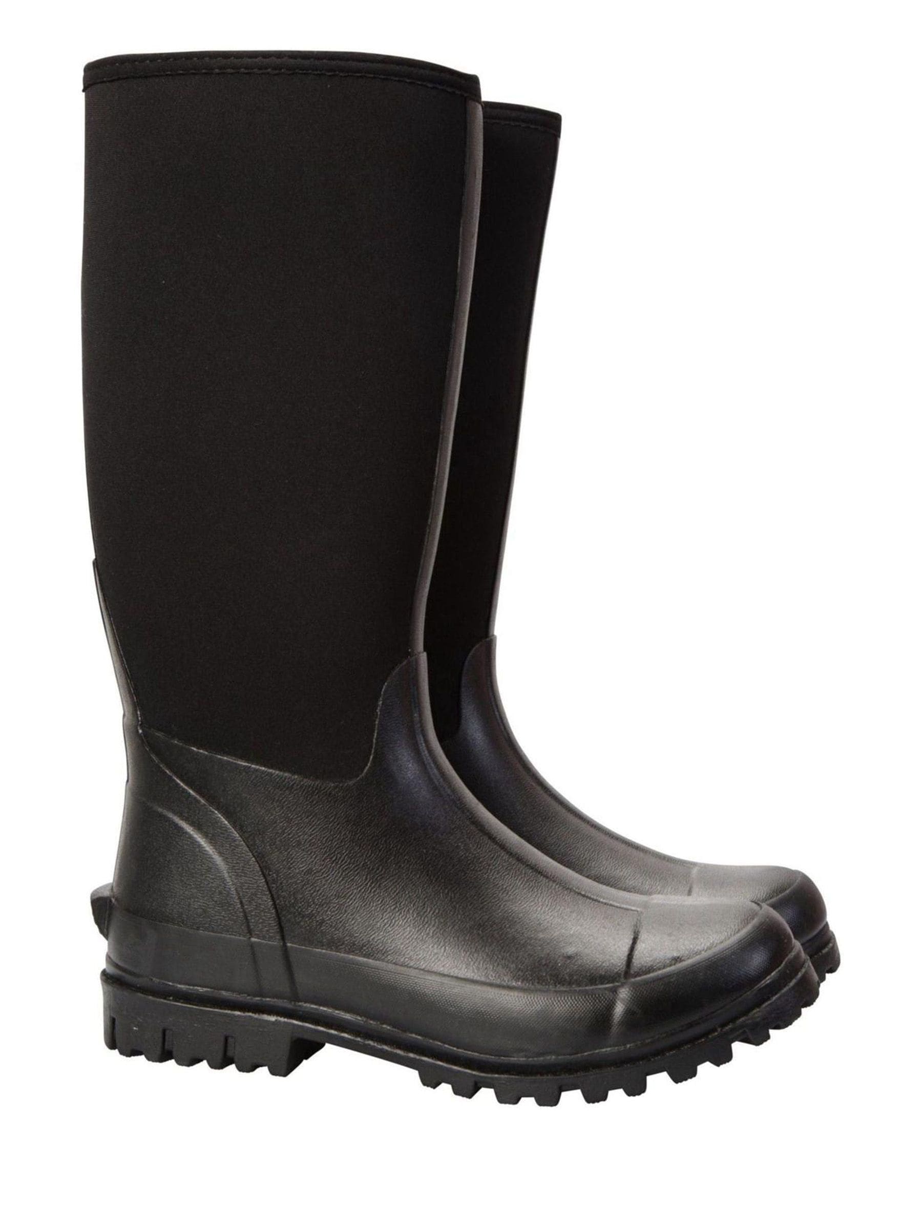 Mountain Warehouse - Hoge Mucker regenlaarzen van neopreen voor heren