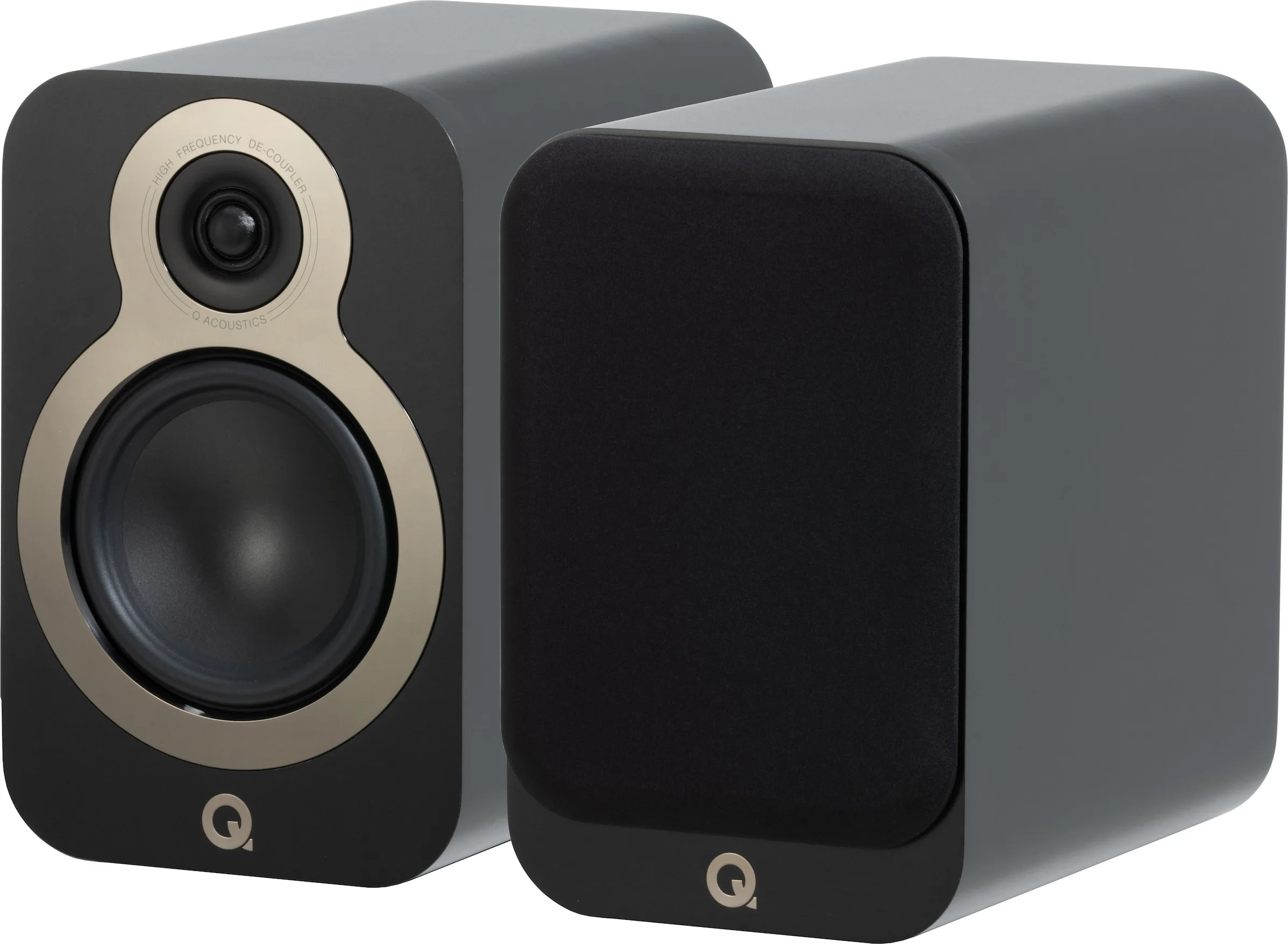 Q Acoustics 3020C Noir mat (la paire) Enceintes bibliothèque