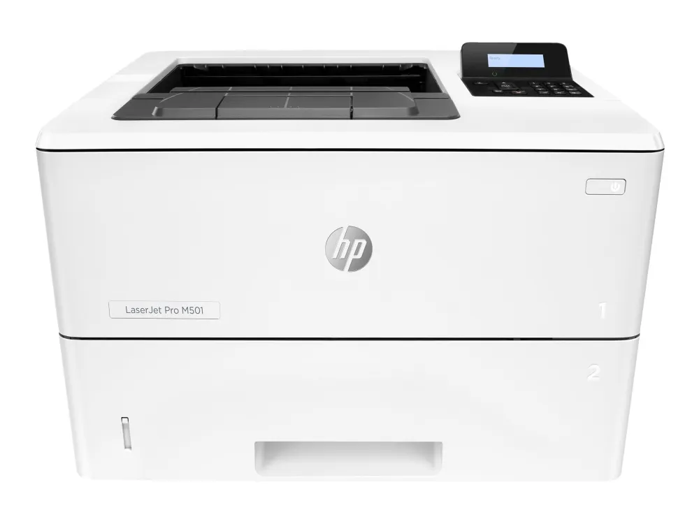 HP LaserJet Pro M501dn - Printer - S/H - Duplex - laser - A4/Legal - 4800 x 600 dpi - op til 43 spm - kapacitet: 650 ark - USB 2.0, Gigabit LAN, USB 2.0 vært