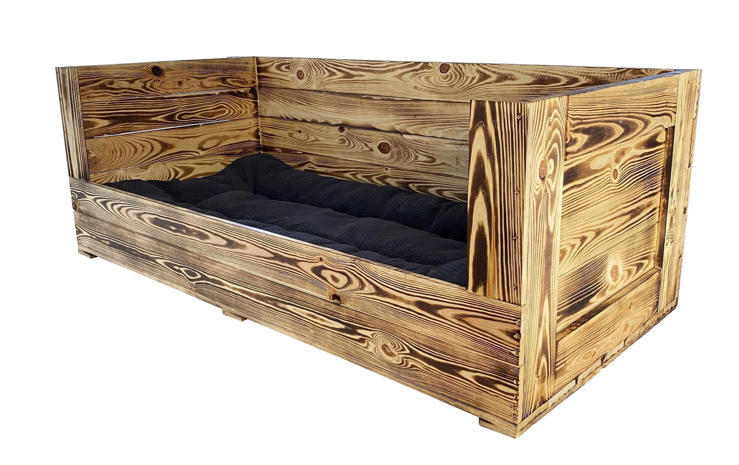 Holz Zollhaus Tierbett »Vintage«